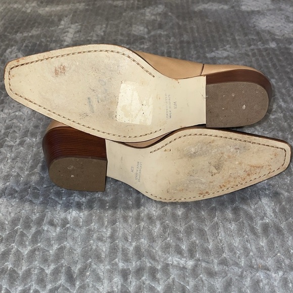 Mercer & Madison Tan Green Genuine Leather Cowgirl Boots.  Size 10‎ - Picture 8 of 12